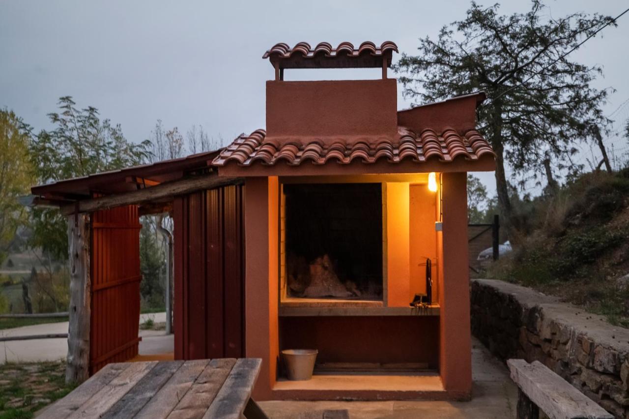 Casa Rural Manitoba Luxe Buenache de la Sierra Exterior foto